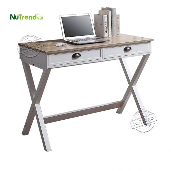 branco por atacado mesa de escritório em casa moderna simples de madeira com fornecedor de armazenamento china